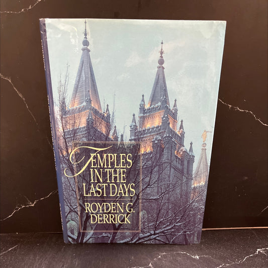 temples in the last days book, by royden g. derrick, 1987 Hardcover image 1