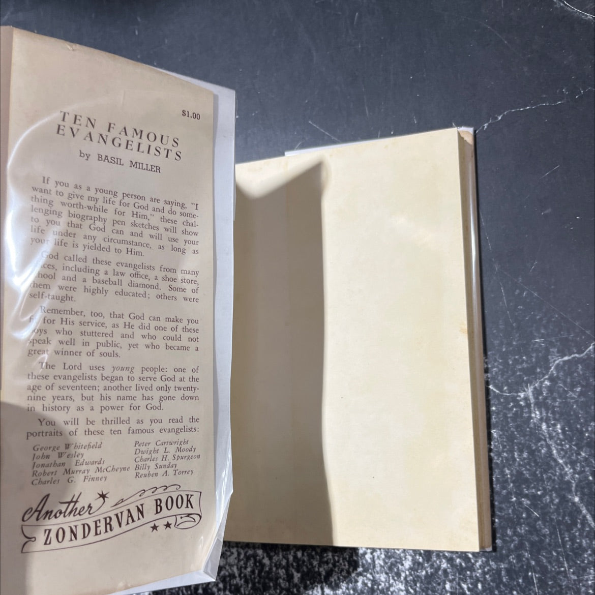 ten famous evangelists book, by rica basil miller, 1949 Hardcover image 4