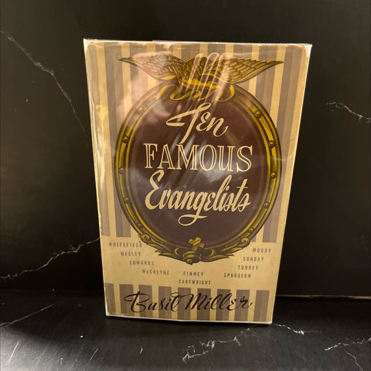 ten famous evangelists book, by rica basil miller, 1949 Hardcover image 1