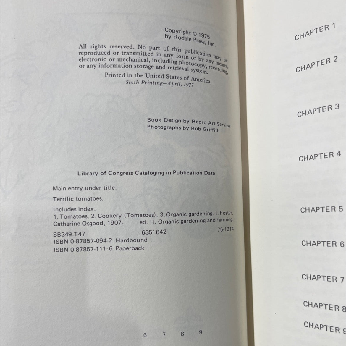 terrific tomatoes all about how to grow and enjoy them book, by editors of organic gardening and farming magazine, 1977 image 3