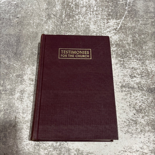 testimonies for the church volume one comprising testimonies numbers 1 to 14 book, by ellen g. white, 1948 Hardcover image 1
