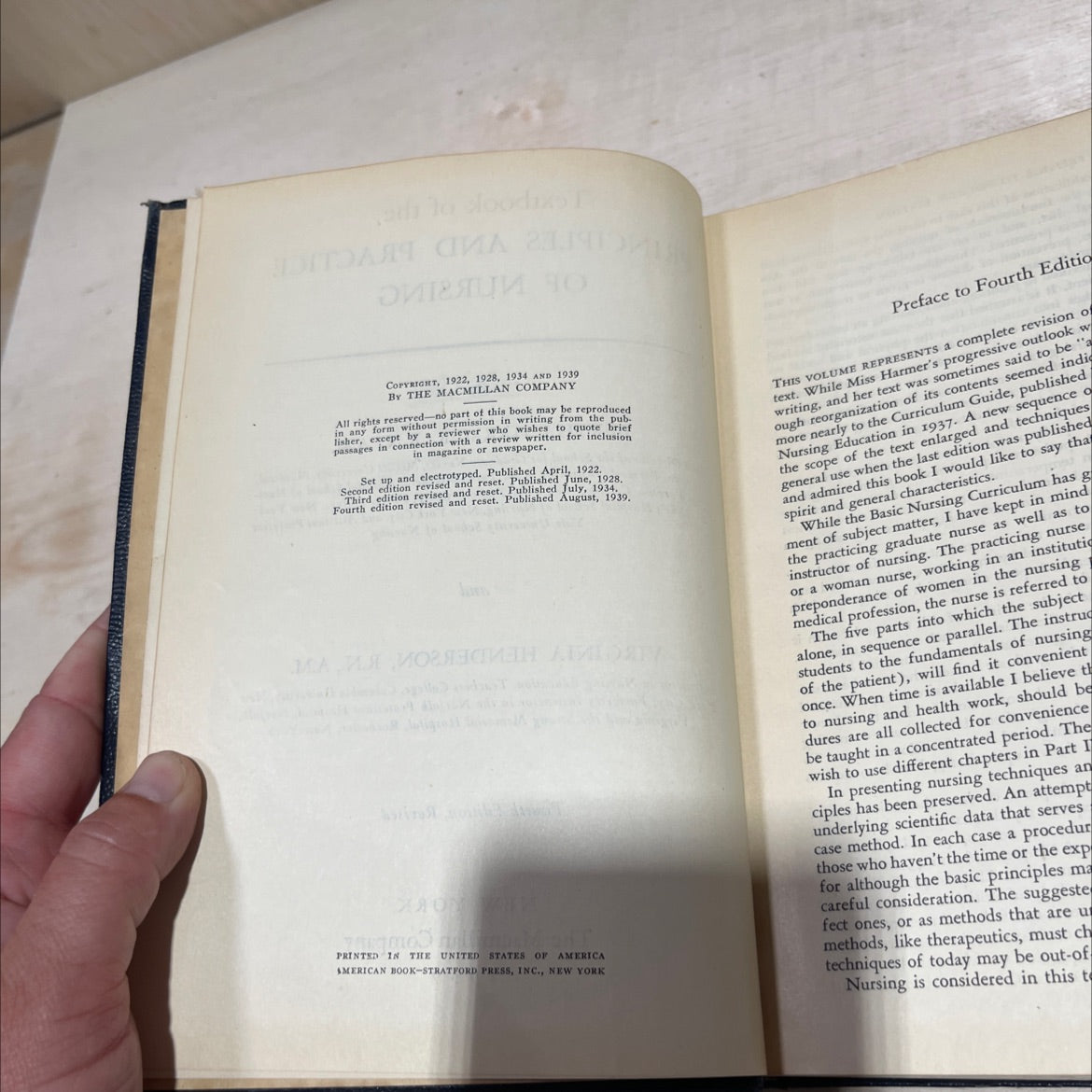 textbook of the principles and practice of nursing book, by bertha harmer, r.n., a.m. and virginia henderson, r.n., image 3