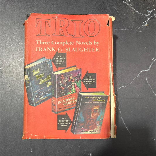 that none should die in a dark garden the road to bithynia book, by Frank G. Slaughter, 1951 Hardcover image 1