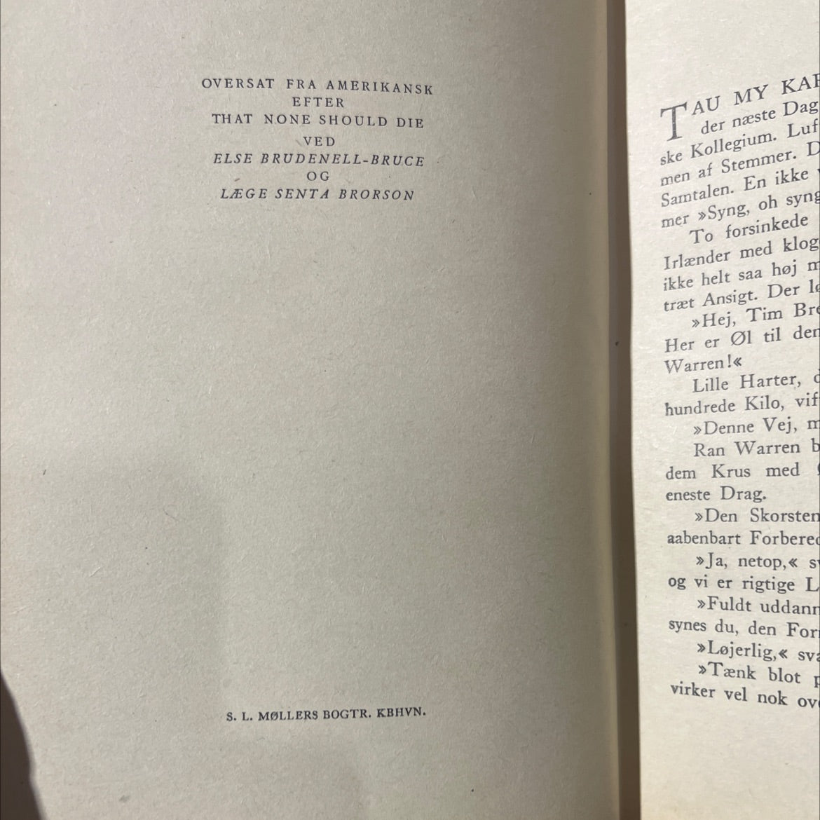 that none should die book, by frank g. slaughter, 1943 Leather image 3