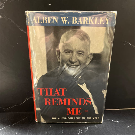 that reminds me book, by alben w. barkley, 1954 Hardcover image 1
