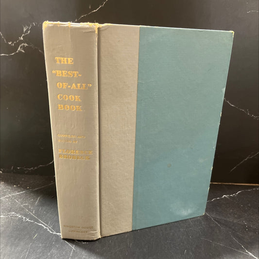 the \"best-of-all\" cook book book, by florence brobeck, 1960 Hardcover image 1