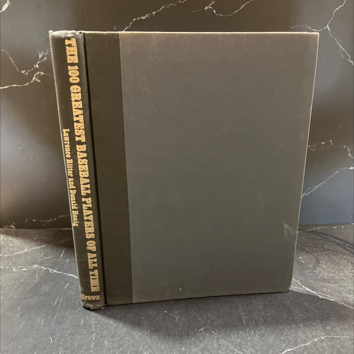 the 100 greatest baseball players of all time book, by Lawrence Ritter and Donald Honig, 1981 Hardcover image 1