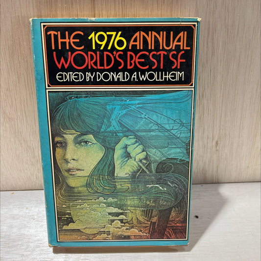 the 1976 annual world's best sf book, by donald a. wollheim, arthur w. saha, 1976 Hardcover, Vintage image 1