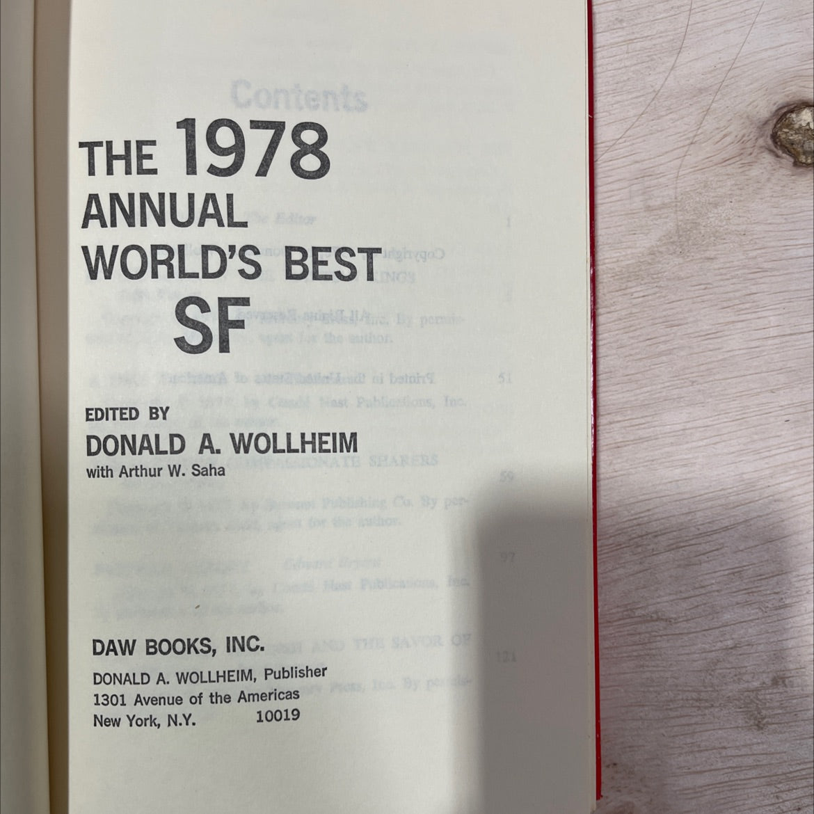 the 1978 annual world's best sf book, by various, 1978 Hardcover, Vintage image 2
