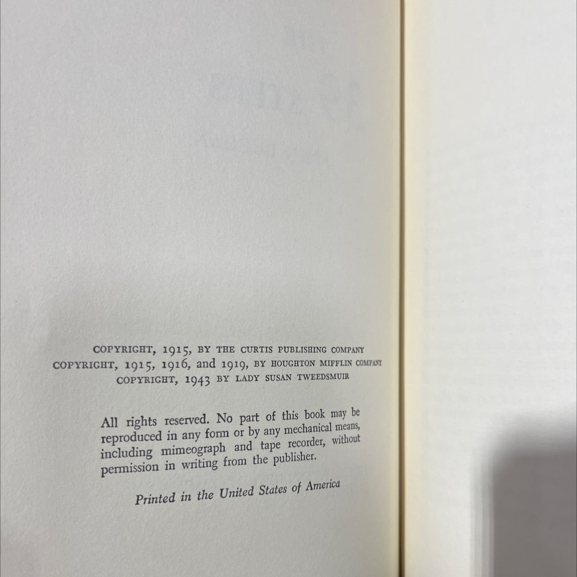 the 39 steps book, by john buchan, 1943 Hardcover image 3