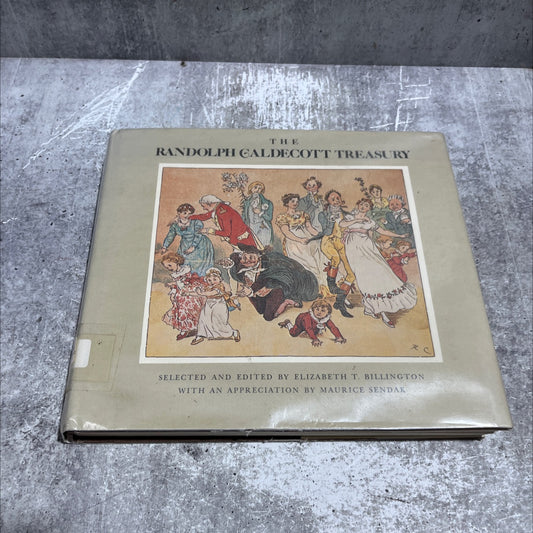 the 741.0924 randolph caldecott treasury book, by elizabeth t. billington, 1978 Hardcover image 1