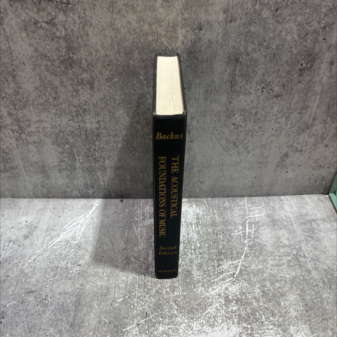 the acoustical foundations of music book, by john backus, 1977 Hardcover image 4