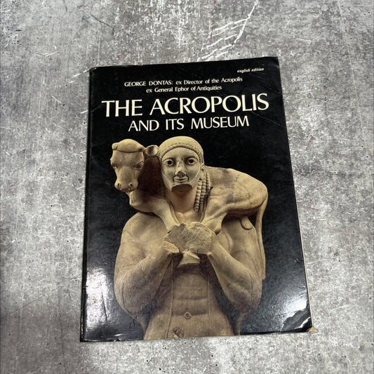 the acropolis and its museum book, by george dontas, 1979 Paperback image 1
