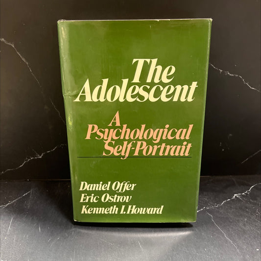 the adolescent a psychological self-portrait book, by daniel offer, eric ostrov, kenneth i. howard, 1981 Hardcover image 1