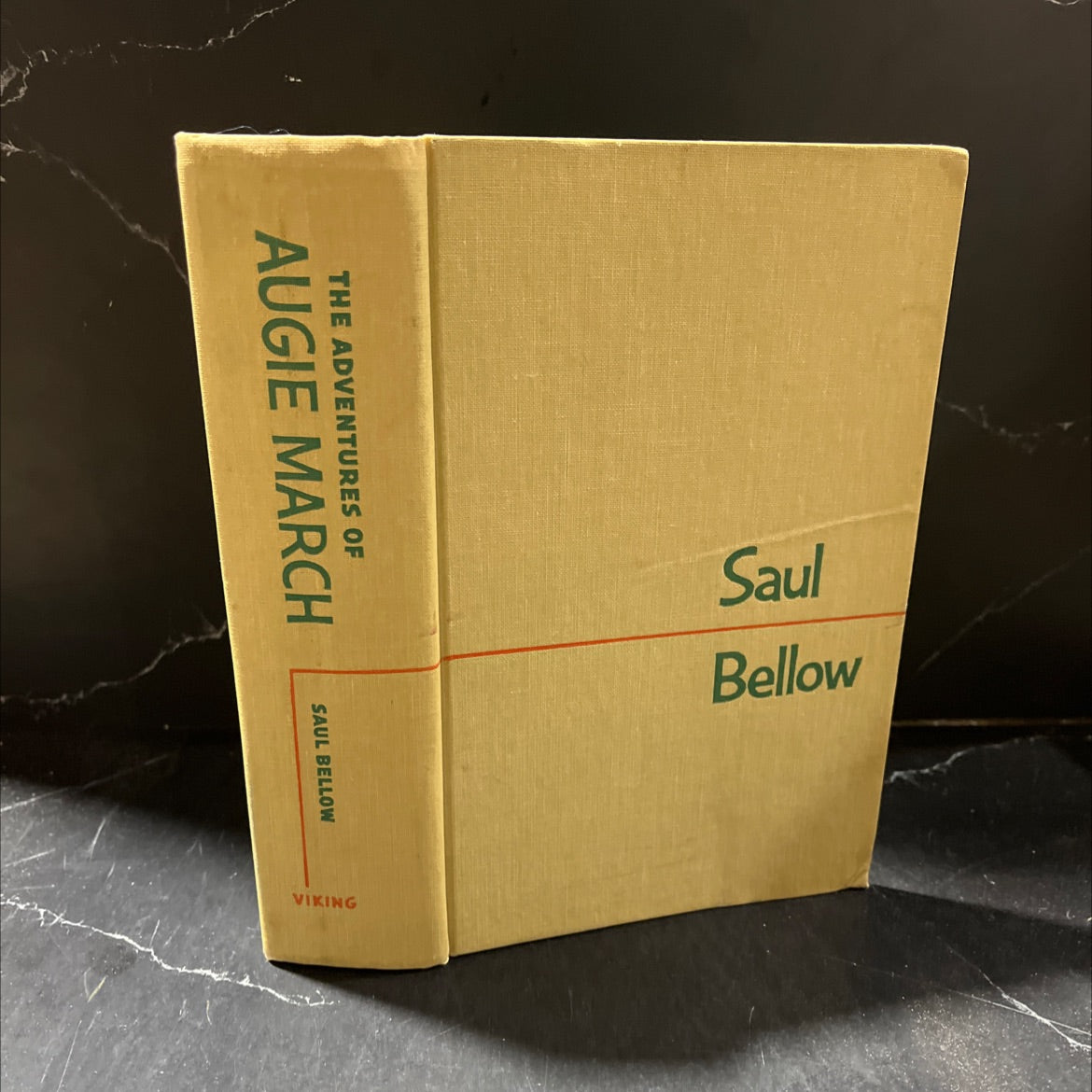 the adventures of augie march book, by saul bellow, 1953 Hardcover image 1
