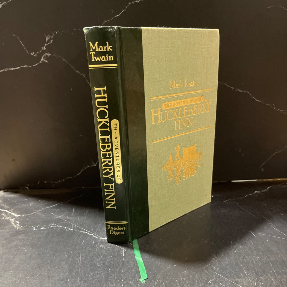 the adventures of huckleberry finn book, by Mark Twain, 1986 Hardcover image 1