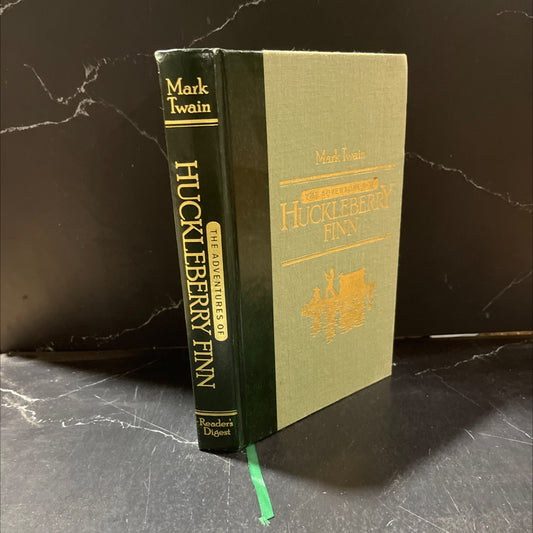 the adventures of huckleberry finn book, by Mark Twain, 1986 Hardcover image 1