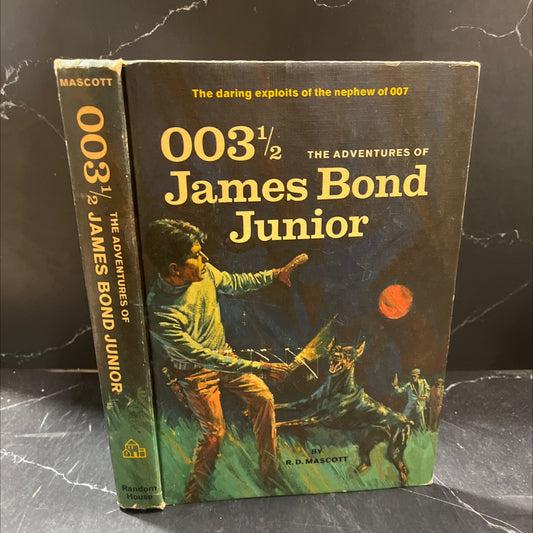 the adventures of james bond junior book, by r. d. mascott, 1968 Hardcover image 1