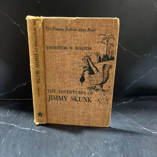 the adventures of jimmy skunk book, by thornton w. burgess, 1946 Hardcover image 1