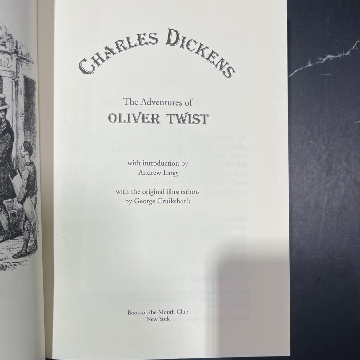 the adventures of oliver twist book, by charles dickens, 1997 Hardcover image 2