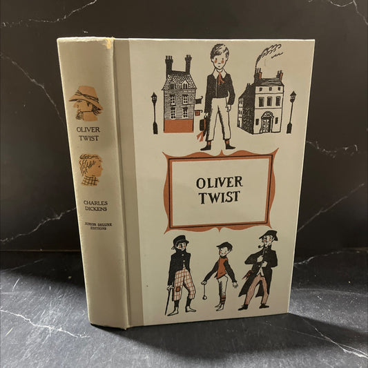 the adventures of oliver book, by charles dickens, 1956 Hardcover image 1