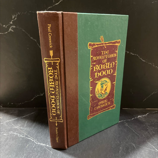 the adventures of robin hood book, by Paul Creswick, 1991 Hardcover image 1