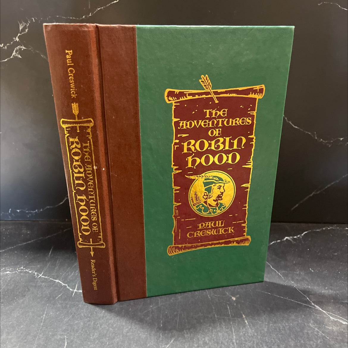 the adventures of robin hood book, by Paul Creswick, 1991 Hardcover image 1