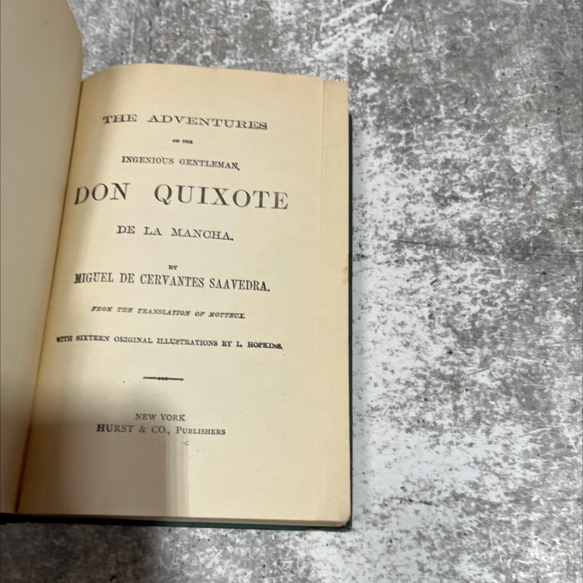 the adventures of the ingenious gentleman, don quixote de la mancha book, by miguel de cervantes saavedra, unknown image 2