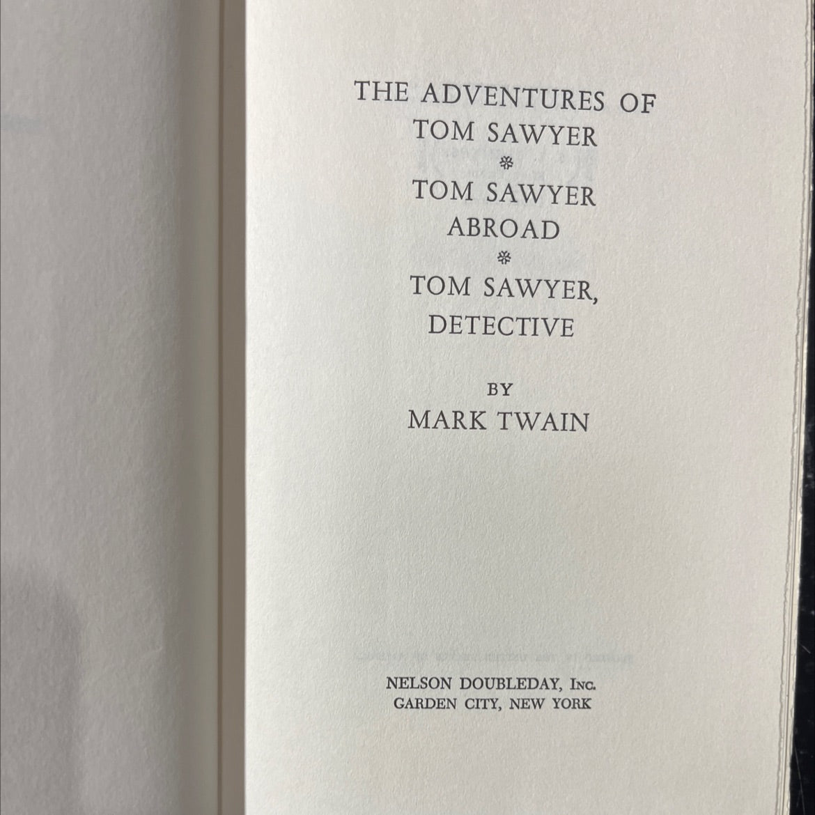 the adventures of tom sawyer, tom sawyer abroad, tom sawyer, detective book, by mark twain, 1970 Hardcover image 2
