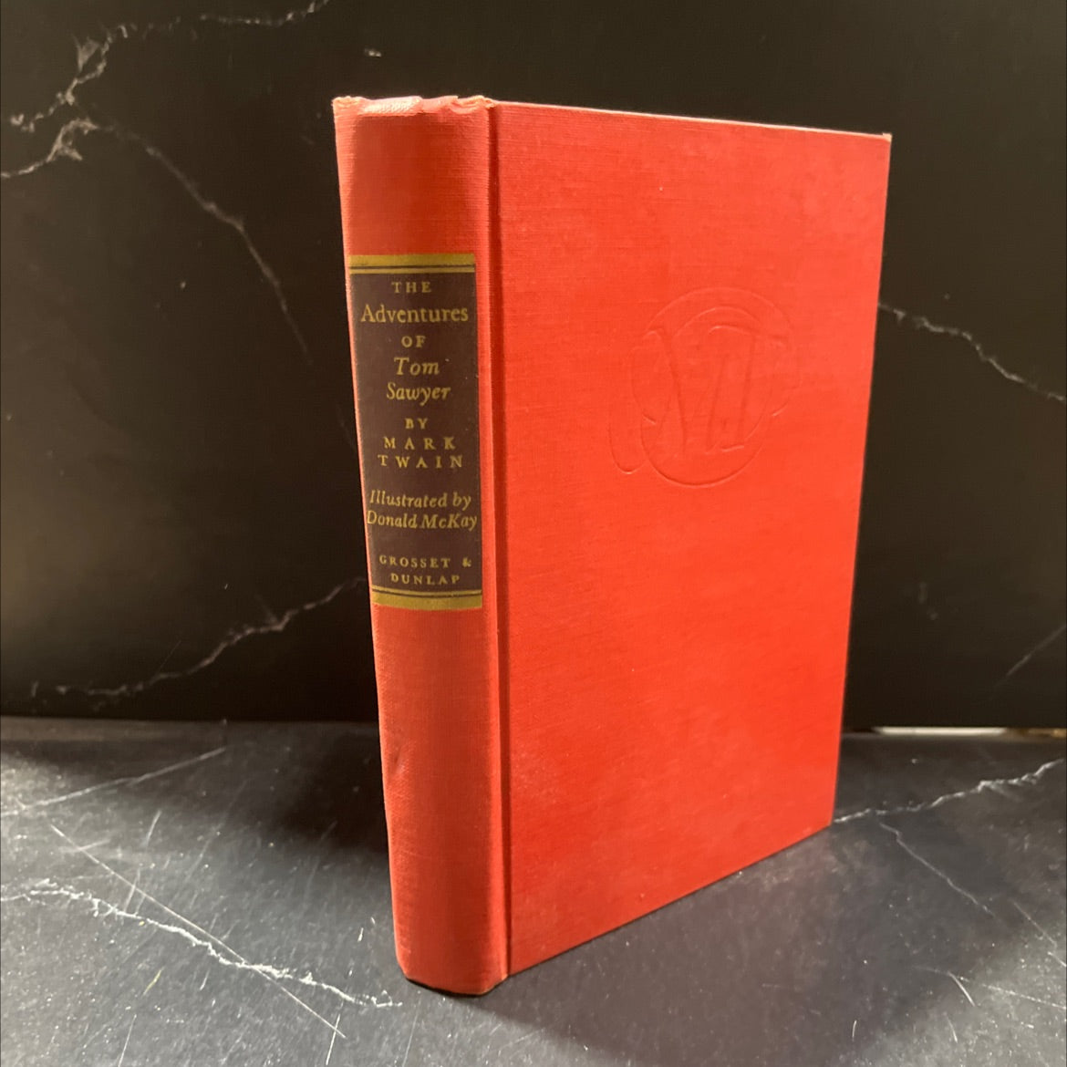 the adventures of tom sawyer book, by mark twain, 1946 Hardcover image 1