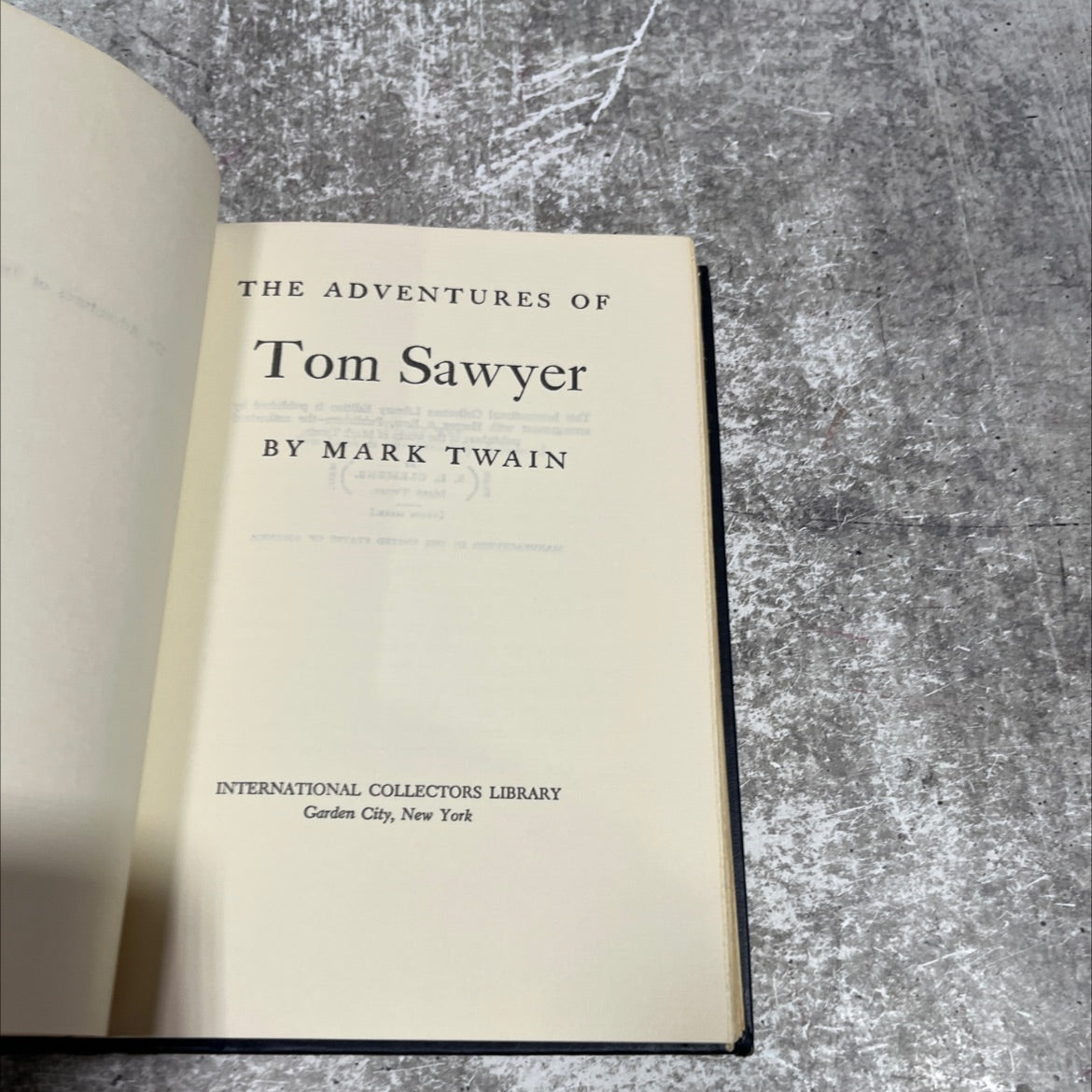 the adventures of tom sawyer book, by mark twain, 1970 Hardcover image 2