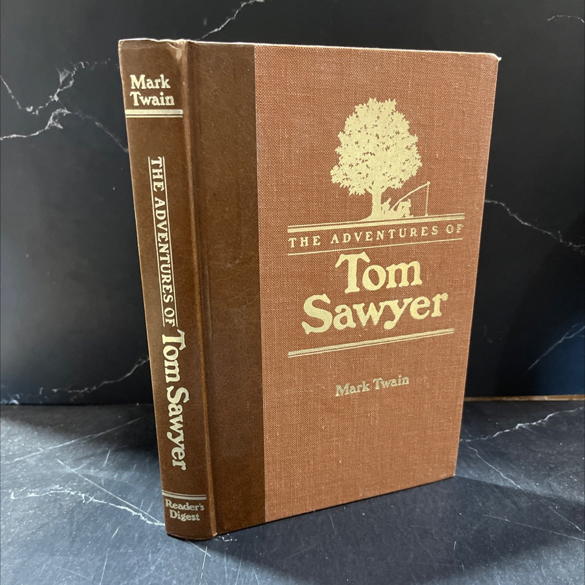 the adventures of tom sawyer book, by mark twain, 1985 Hardcover image 1