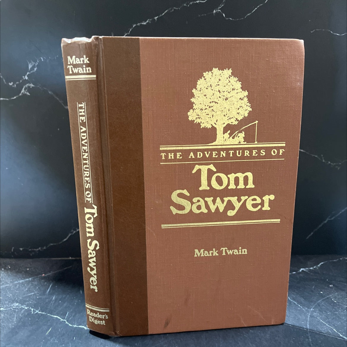 the adventures of tom sawyer book, by mark twain, 1990 Hardcover image 1