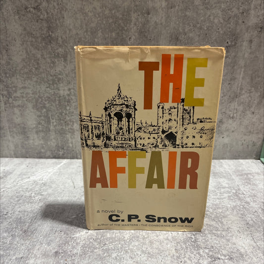 the affair book, by c. p. snow, 1960 Hardcover image 1