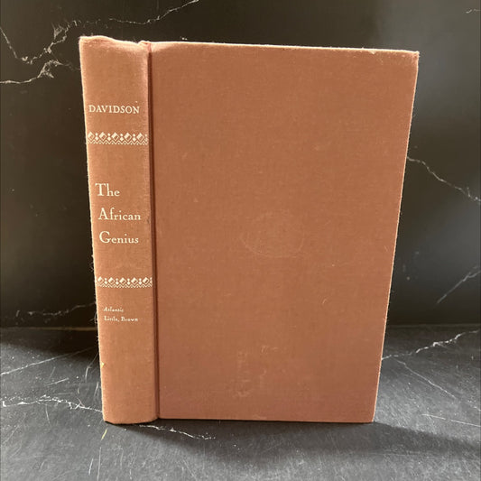 the african genius an introduction to african cultural and social history book, by basil davidson, 1969 Hardcover image 1