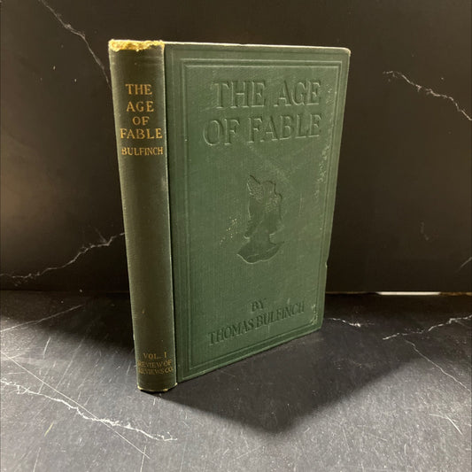 the age of fable or beauties of mythology book, by thomas bulfinch, 1913 Hardcover image 1