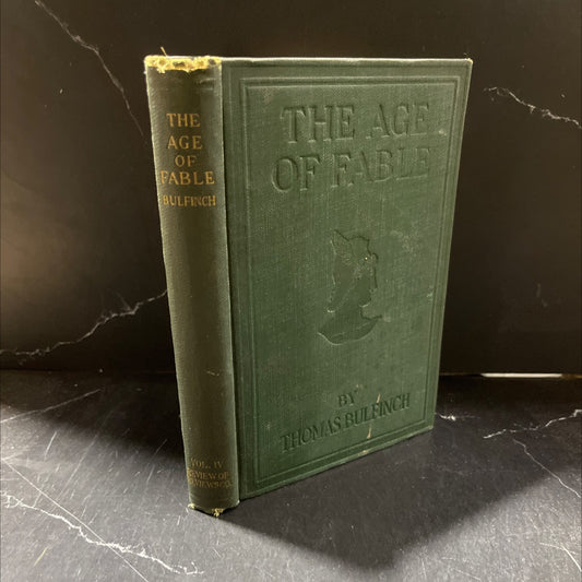 the age of fable or beauties of mythology book, by thomas bulfinch, 1913 Hardcover image 1