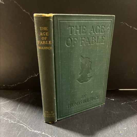 the age of fable or beauties of mythology book, by thomas bulfinch, 1913 Hardcover image 1