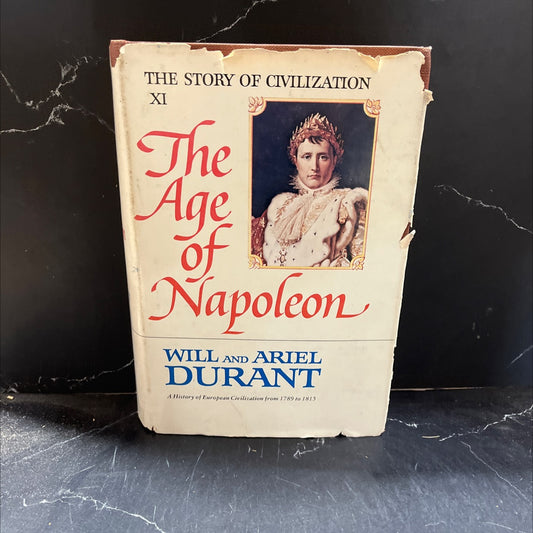 the age of napoleon book, by will and ariel durant, 1975 Hardcover image 1