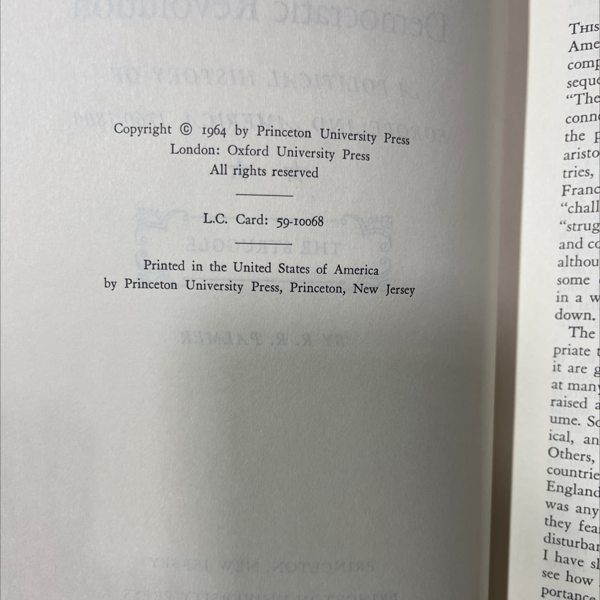 the age of the democratic revolution a political history of europe and america, 1760-1800 the struggle book, by r. r. image 3