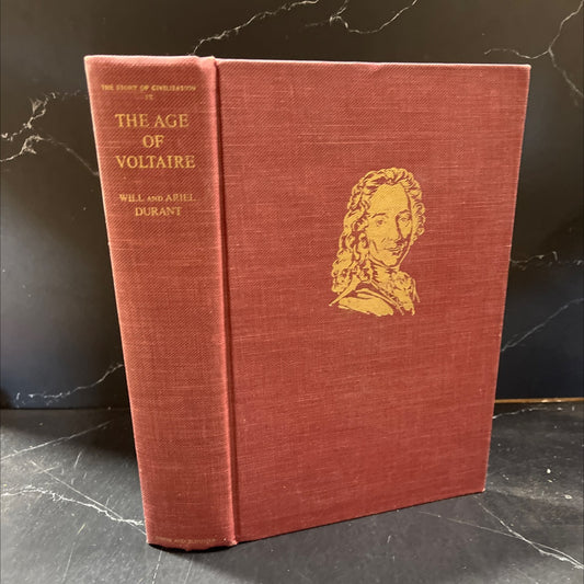 the age of voltaire book, by Will and Ariel Durant, 1965 Hardcover image 1
