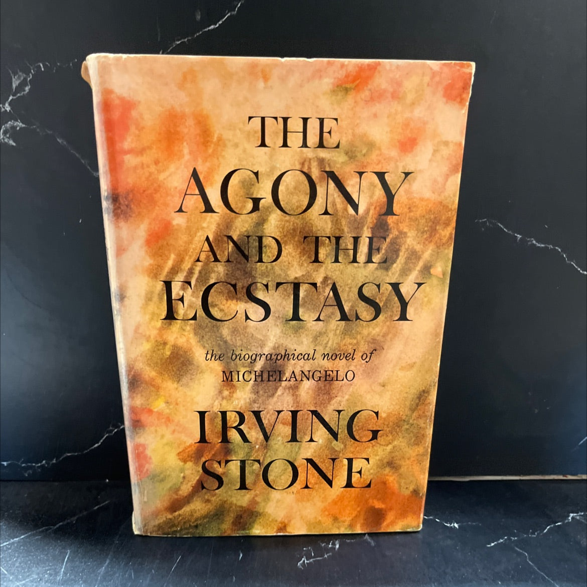 the agony and the ecstasy book, by irving stone, 1961 Hardcover image 1
