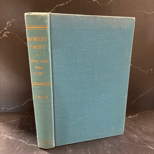 the aim was song book, by jean gould, 1964 Hardcover image 1