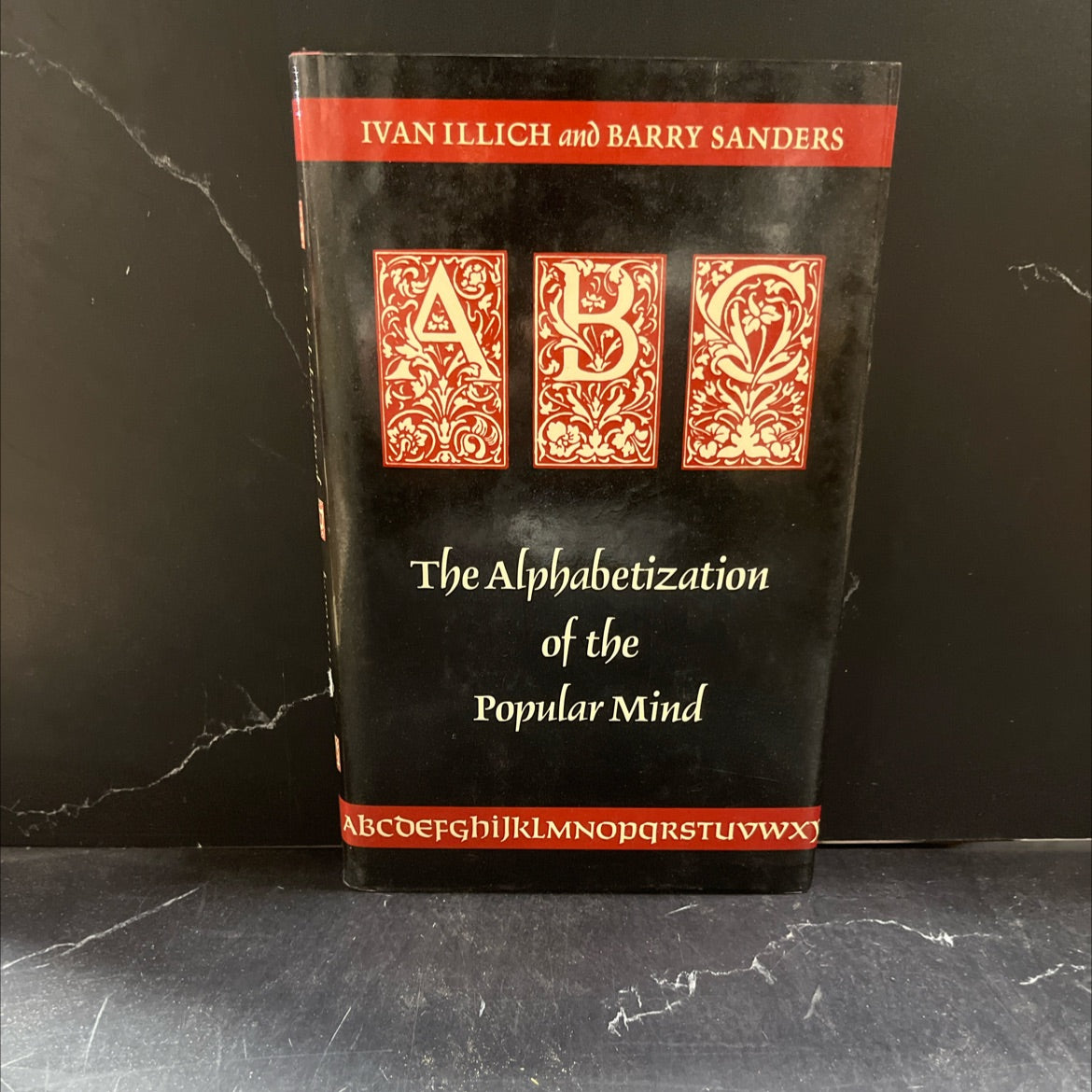 the alphabetization of the popular mind book, by ivan illich, barry sanders, 1988 Hardcover image 1