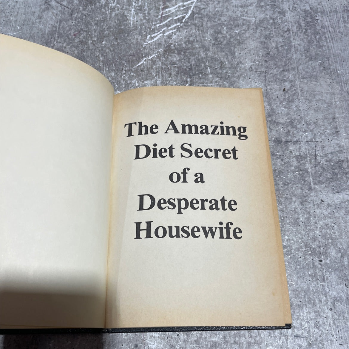 the amazing diet secret of a desperate housewife book, by nancy pryor, 1978 Hardcover image 2