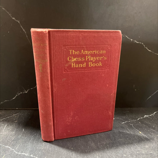 the american chess player's handbook book, by unknown, 1934 Hardcover image 1
