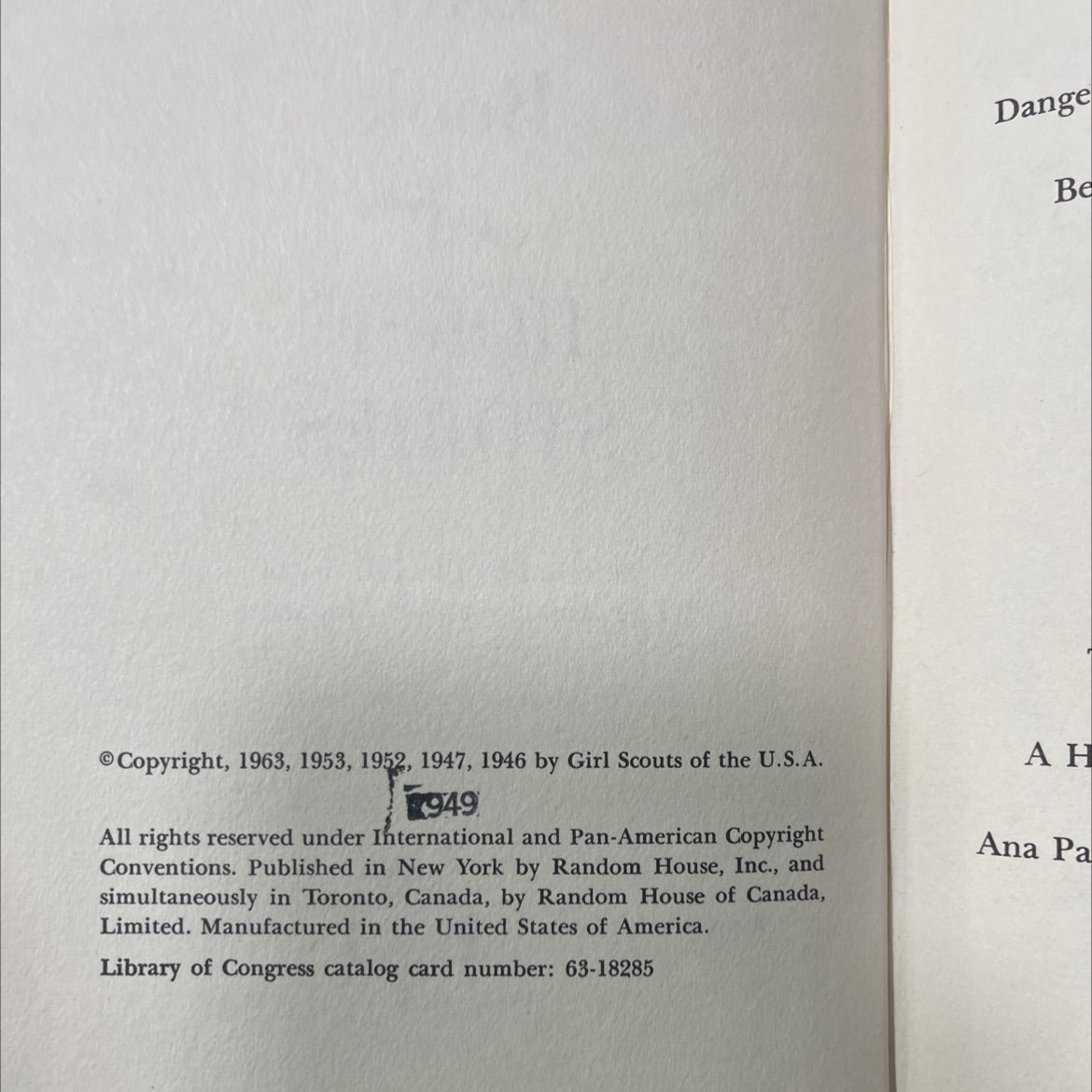 the american girl book of horse stories book, by selected by the editors of the american girl magazine, 1963 Hardcover image 3