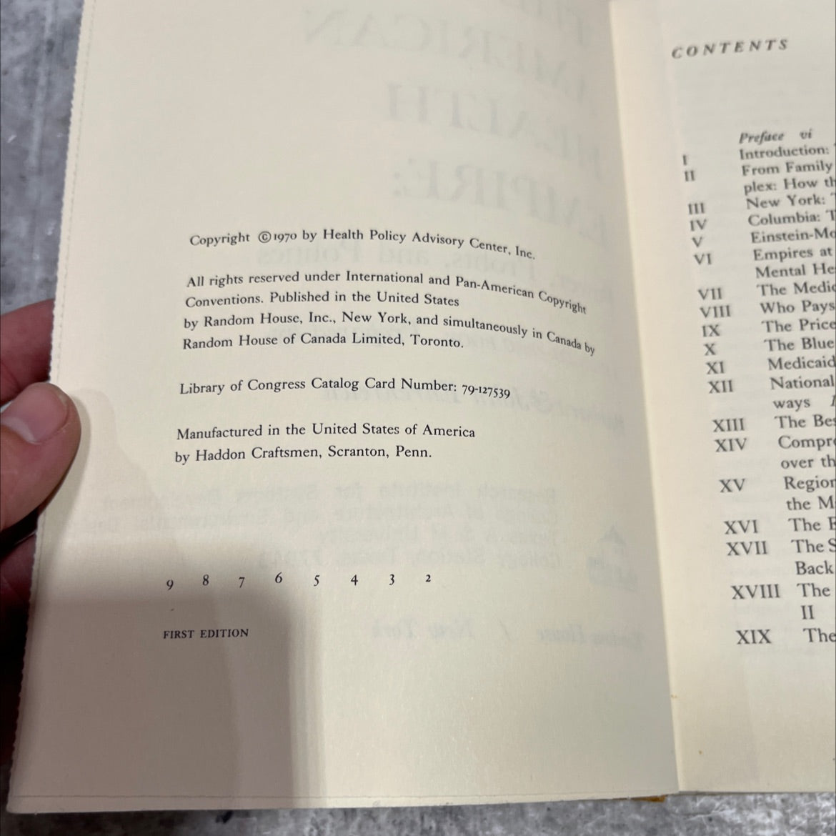 the american health empire: power, profits, and politics book, by barbara & john ehrenreich, 1970 Hardcover image 3