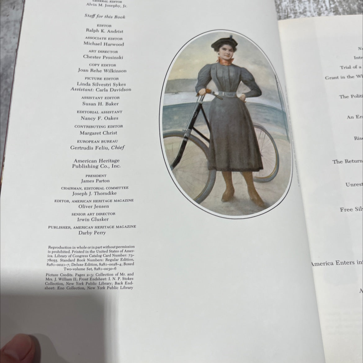 the american heritage history of the confident years book, by editors of american heritage, 1973 Hardcover image 3