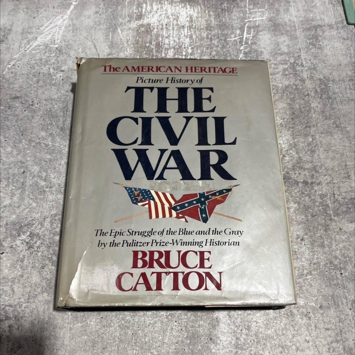the american heritage picture history of the civil war book, by bruce catton, 1982 Hardcover image 1